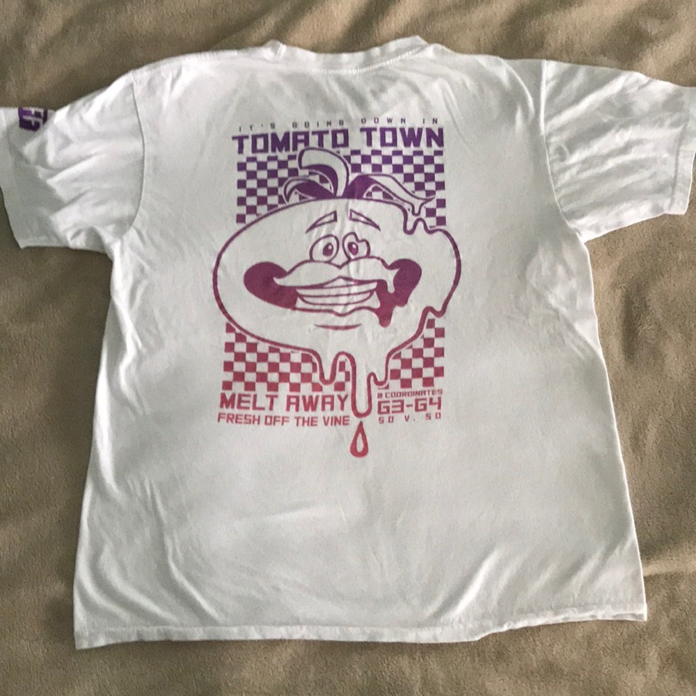 Fortnite Neff Tomato Town t-shirt